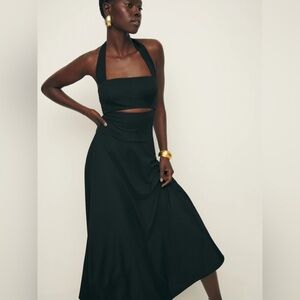 Reformation Somali Knit Halter Dress